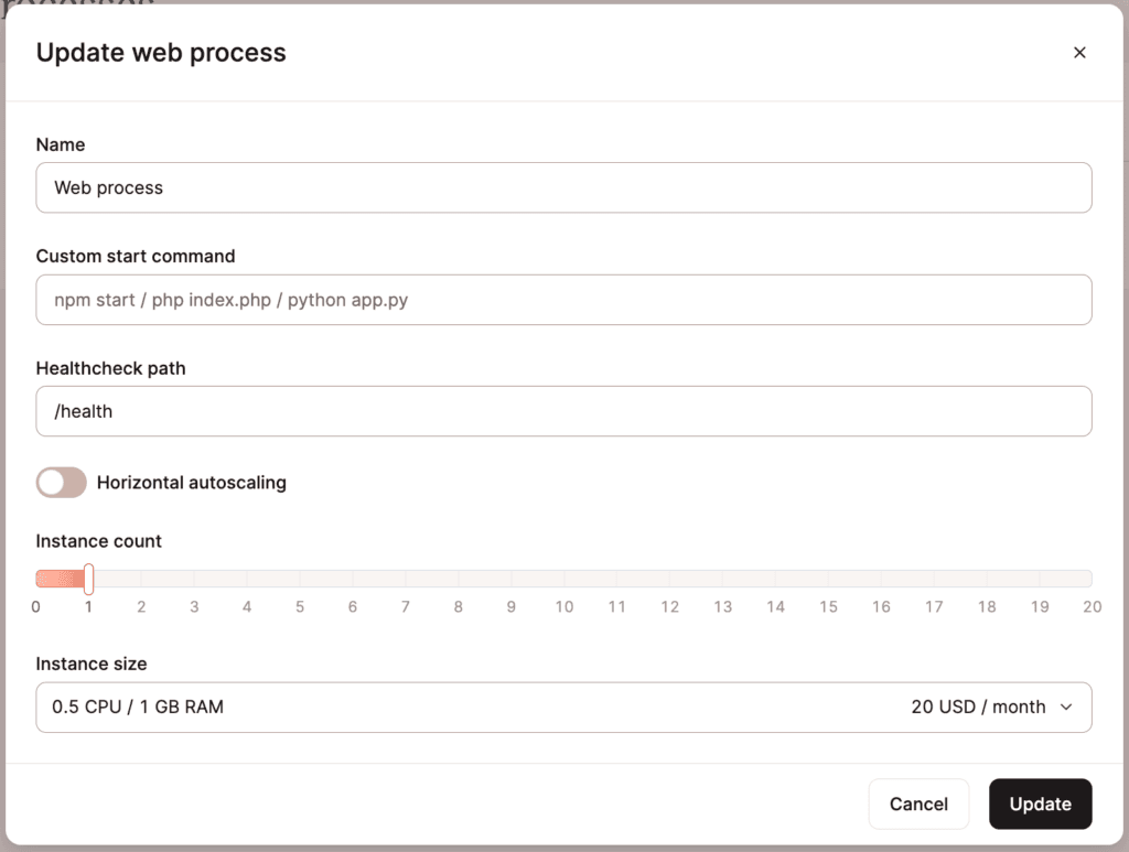 Update your application's web process.