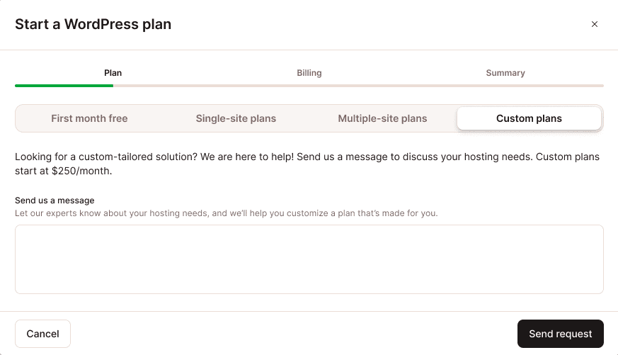 Billing - WordPress Hosting Plans - Kinsta® Docs
