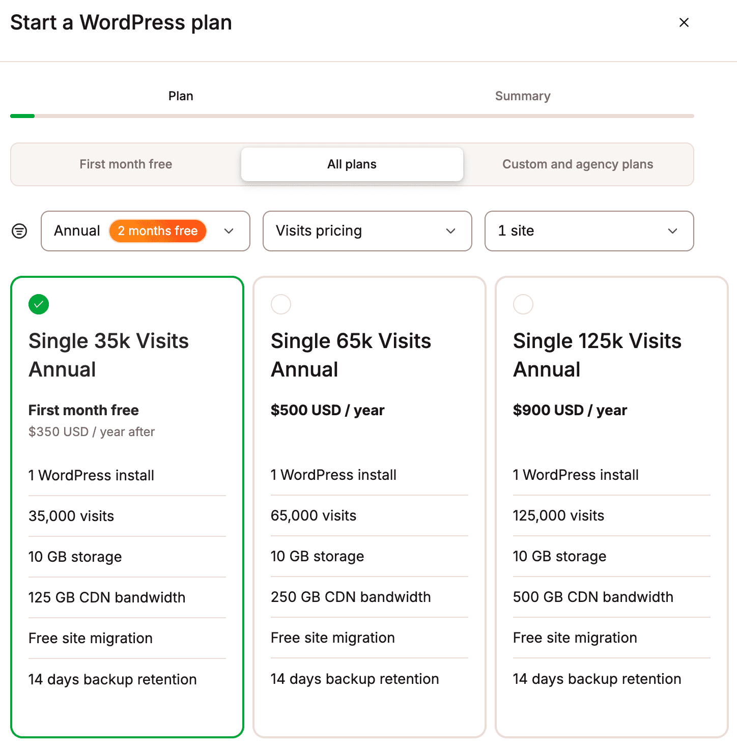 Billing - WordPress Hosting Plans - Kinsta® Docs