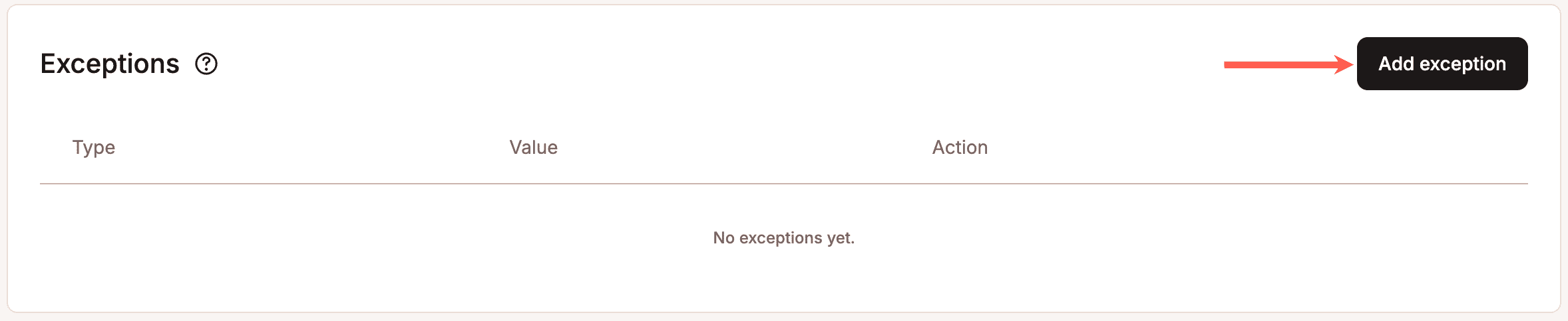 Add an exception to bot protection.