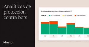 Descubre exactamente a dónde va el tráfico de tu sitio con la protección contra bots