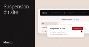 Faire « disparaitre » un site grâce à la suspension de l’environnement