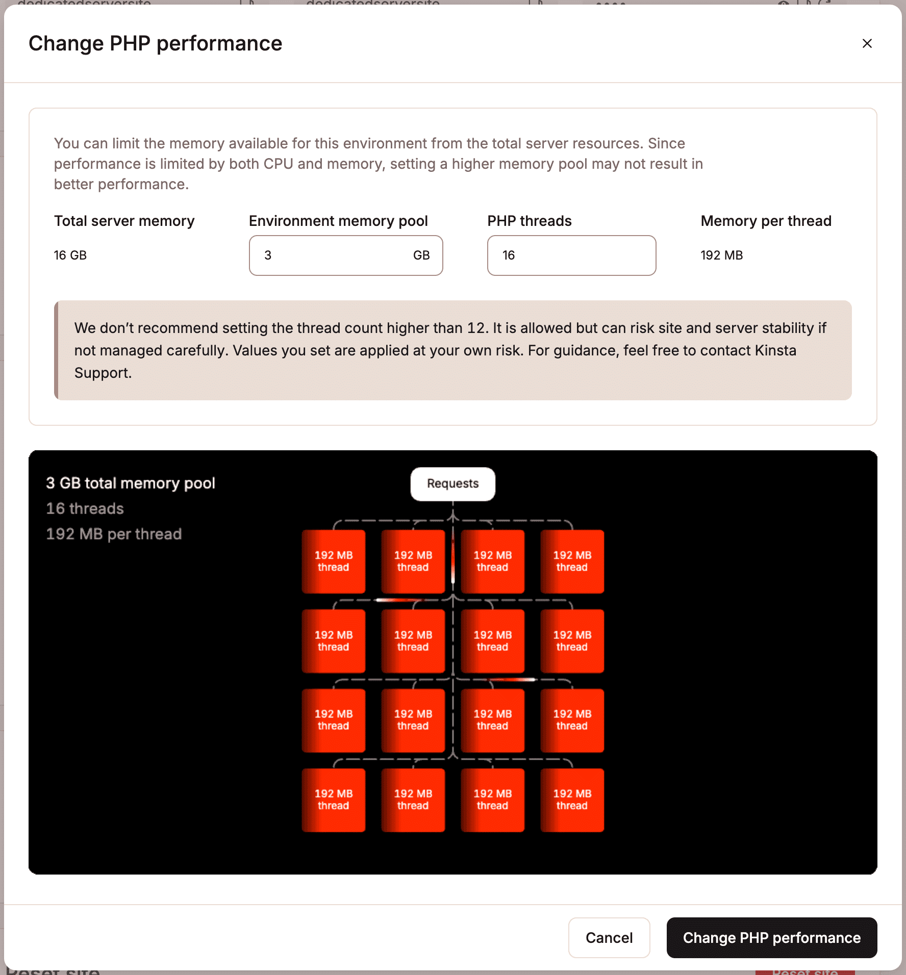 PHP - PHP Performance on Dedicated Servers - Kinsta® Docs
