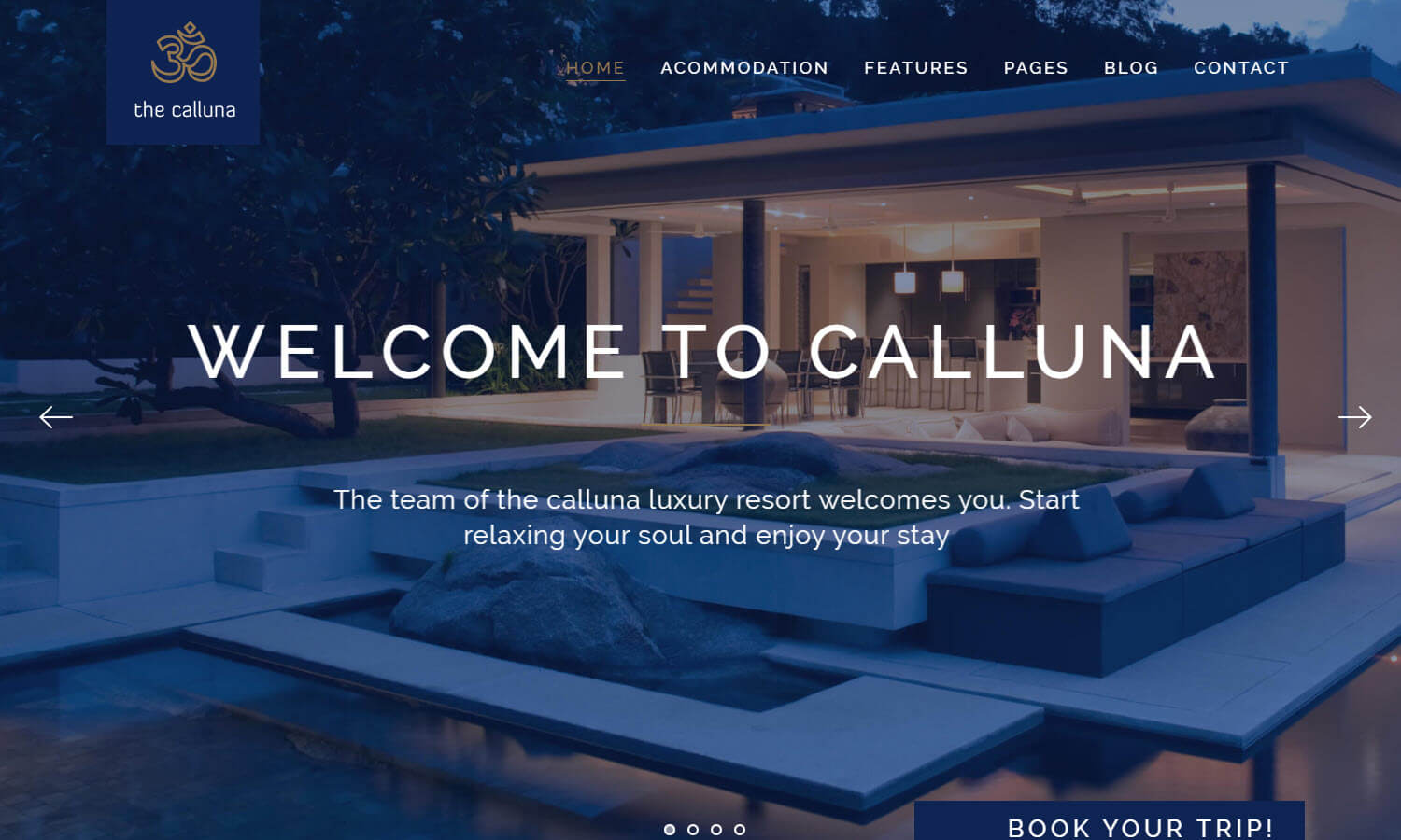 Hotel Calluna Screenshot