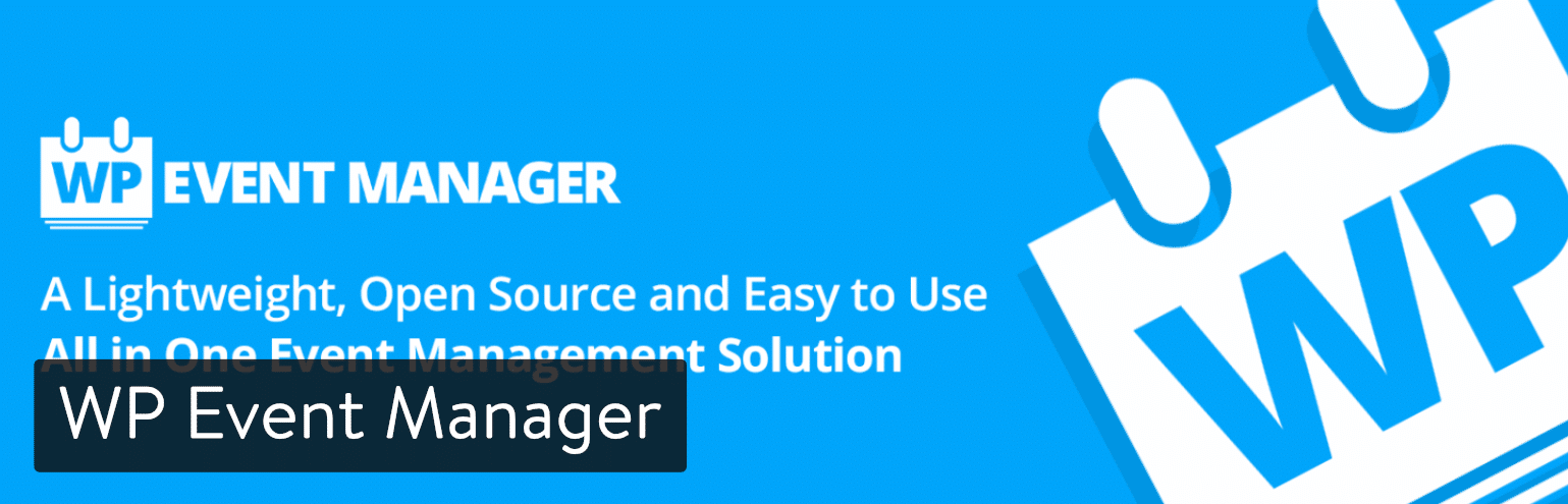 WP Event Manager WordPress Plugin