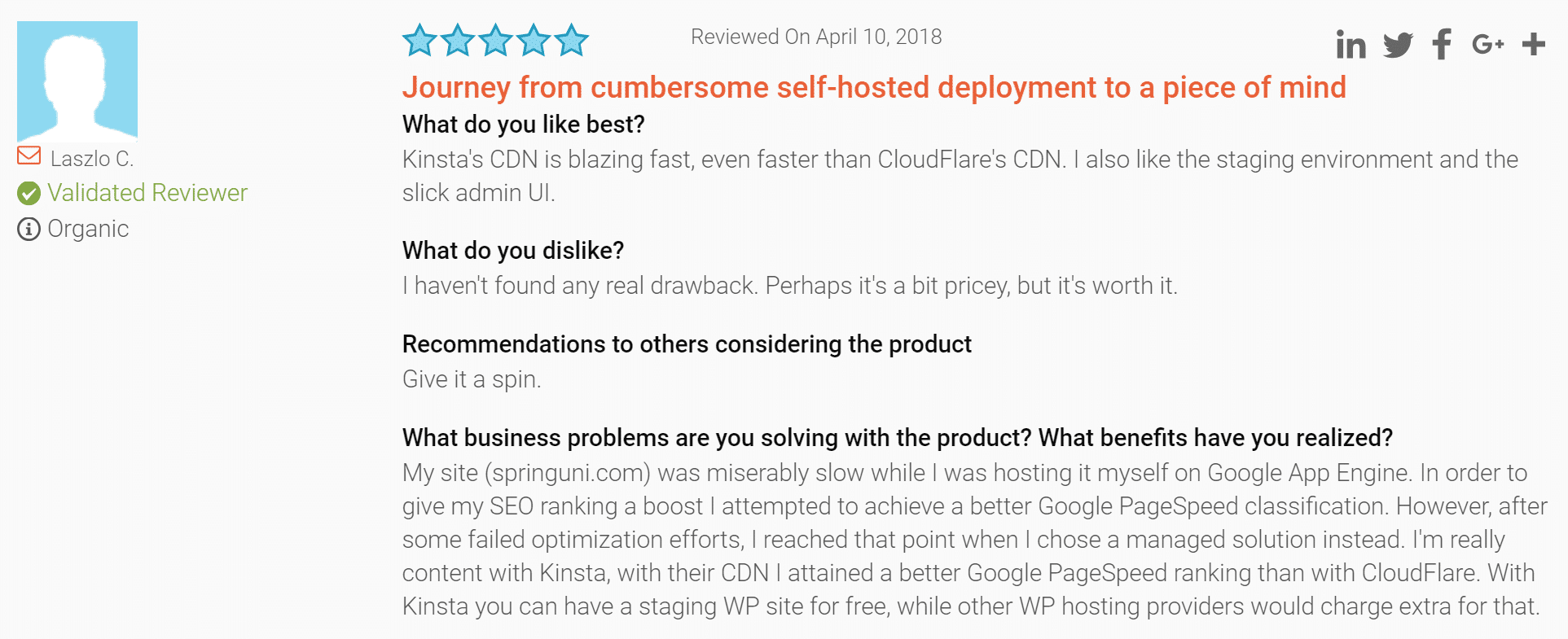 G2 Crowd Bewertung