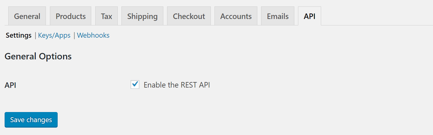 Rest API woocommerce api