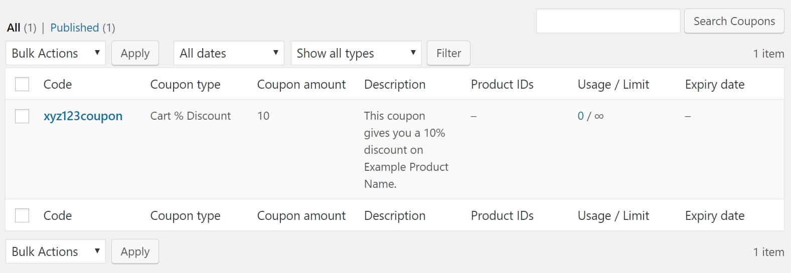 coupon management Coupon-Verwaltung