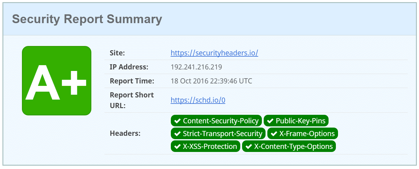 HTTP-Sicherheits-Header Scan