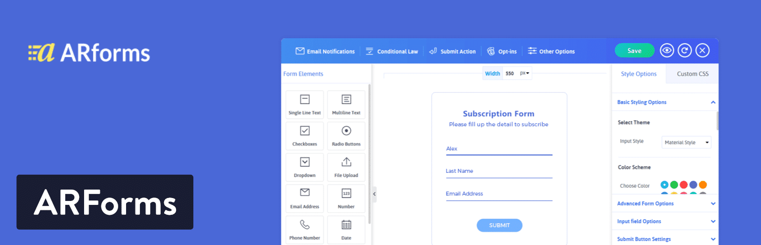 ARForms WordPress Plugin