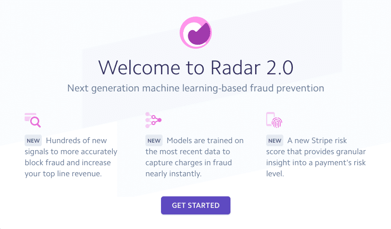 Stripe Radar 2.0