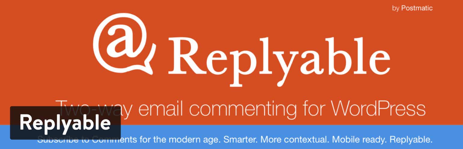 Replyable WordPress comment-Plugin