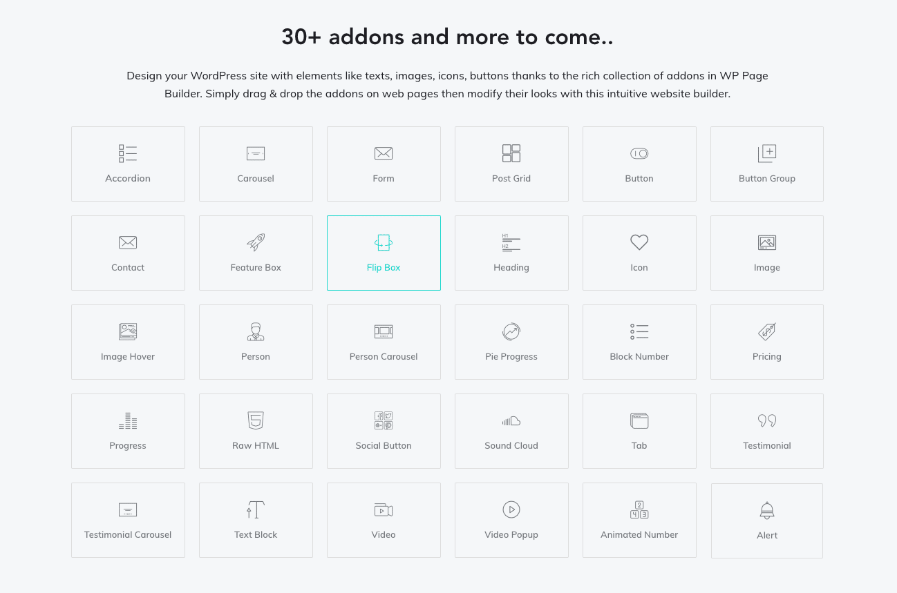WP Page Builder Add-Ons