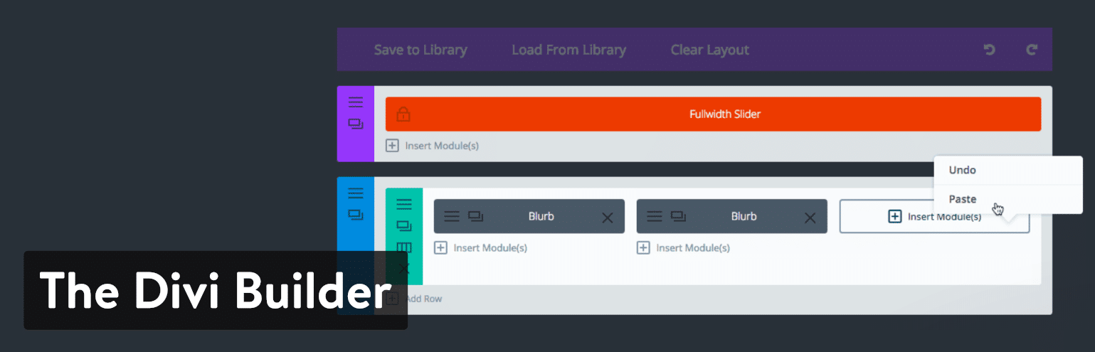 The Divi Builder Plugin