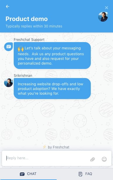 Freshchat Bot