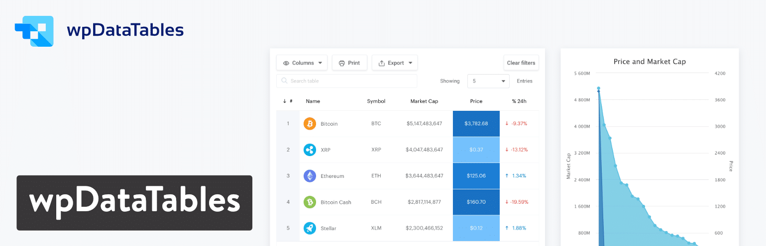 wpDataTables Plugin