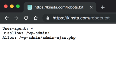 Robots.txt Datei Beispiel