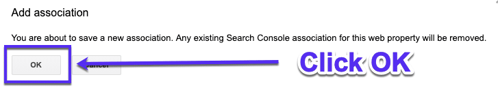 Die Google Search Console in Google Analytics bestätigen