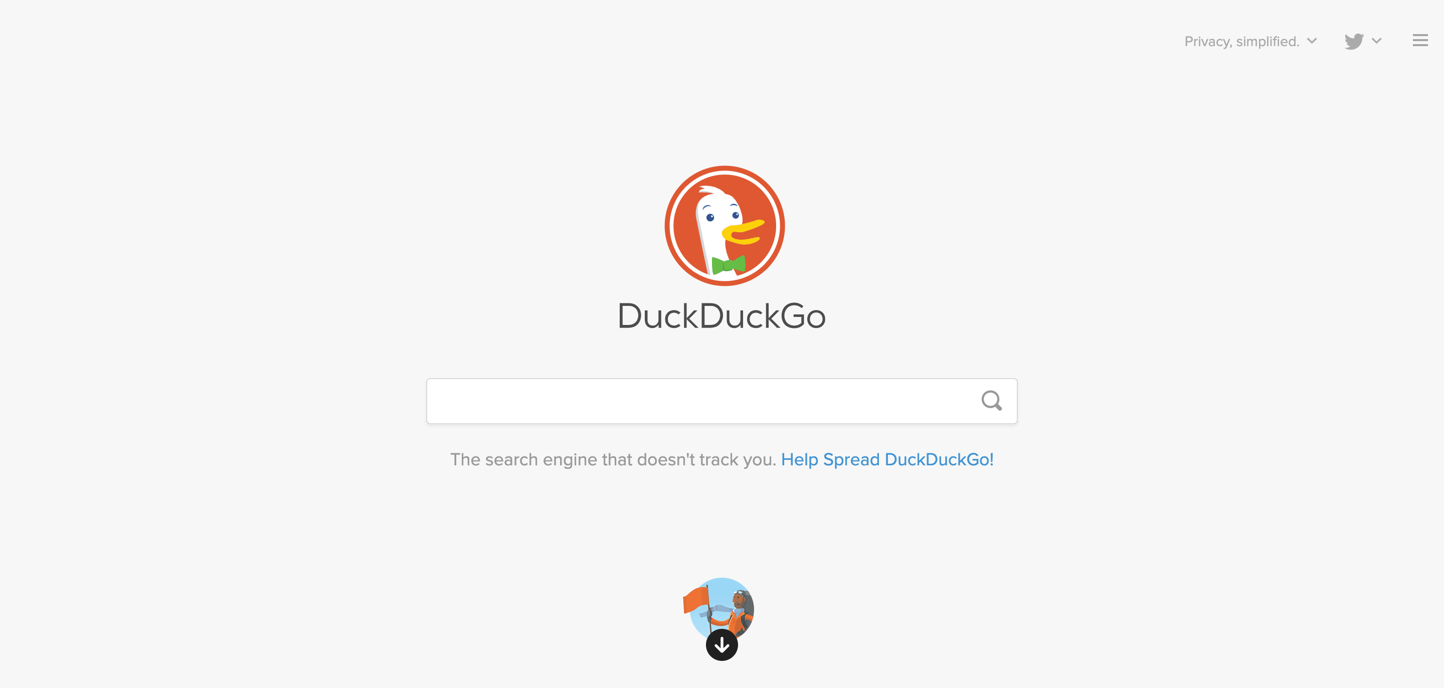 DuckDuckGo Suchmaschine