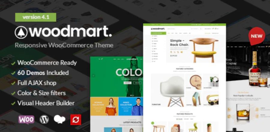 WooCommerce theme: WoodMart