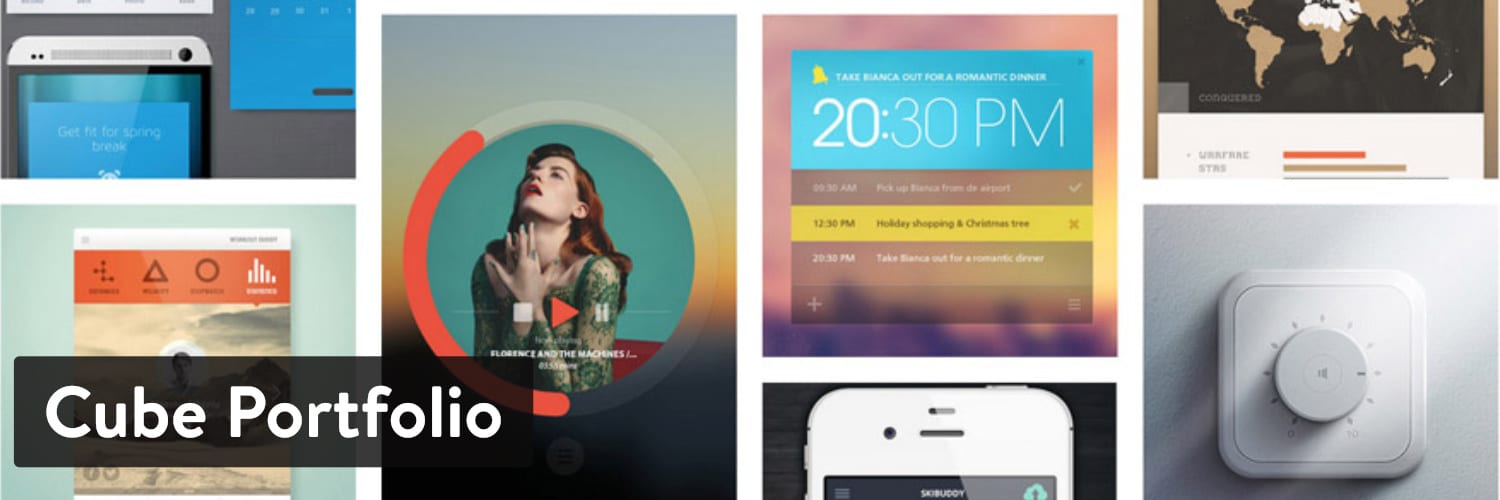 Cube Portfolio Plugin