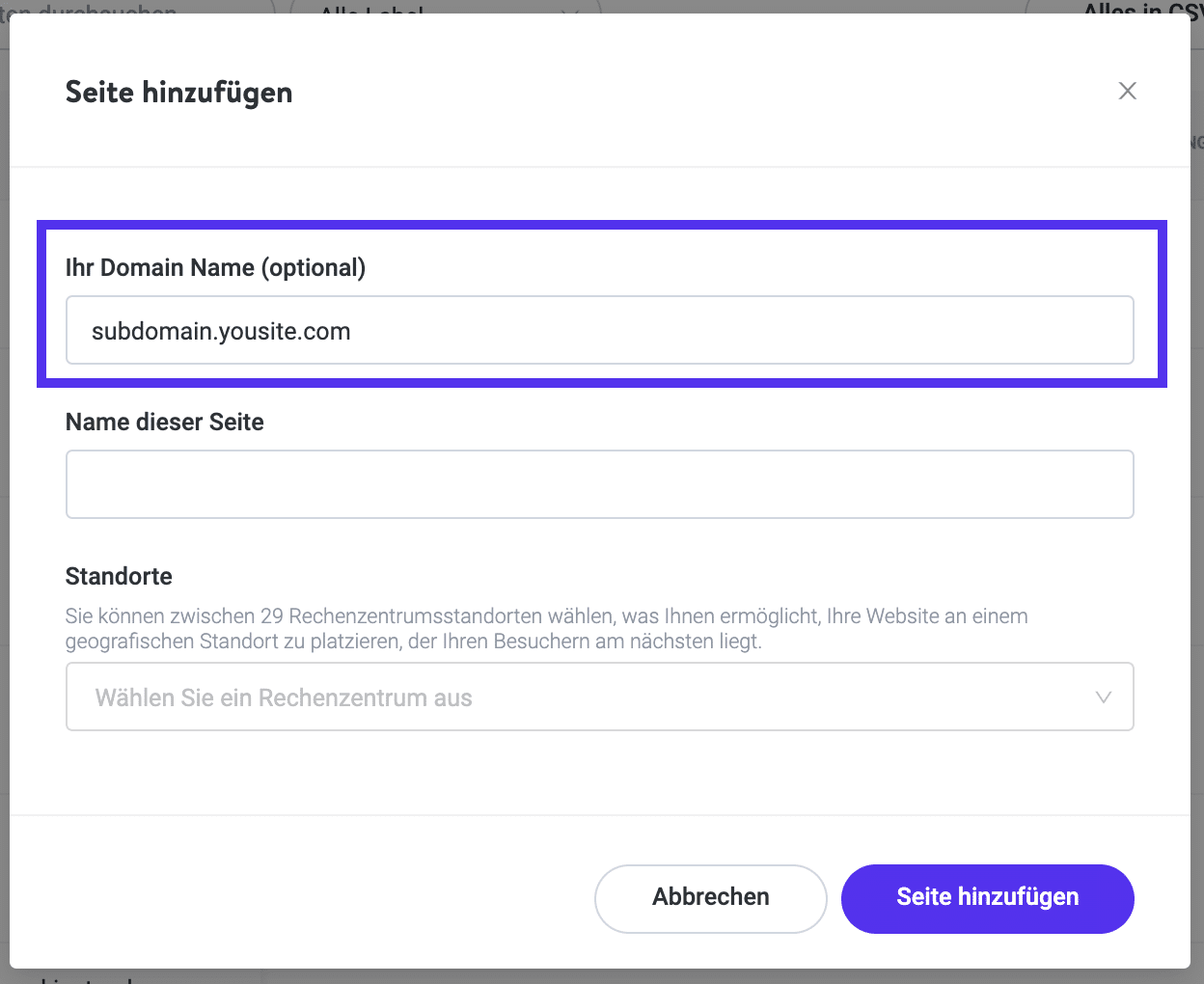 Wie man WordPress auf einer Subdomain bei Kinsta installiert