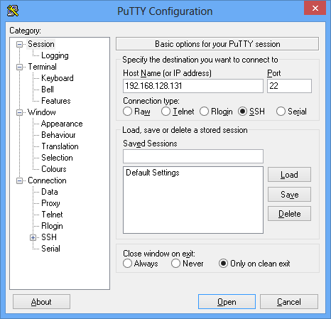 PuTTY - Windows SSH-Client