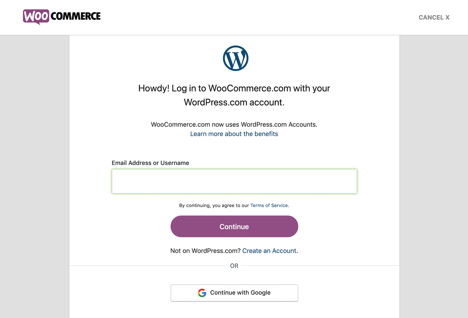 Das WooCommerce Login-Formular für den Kaufprozess