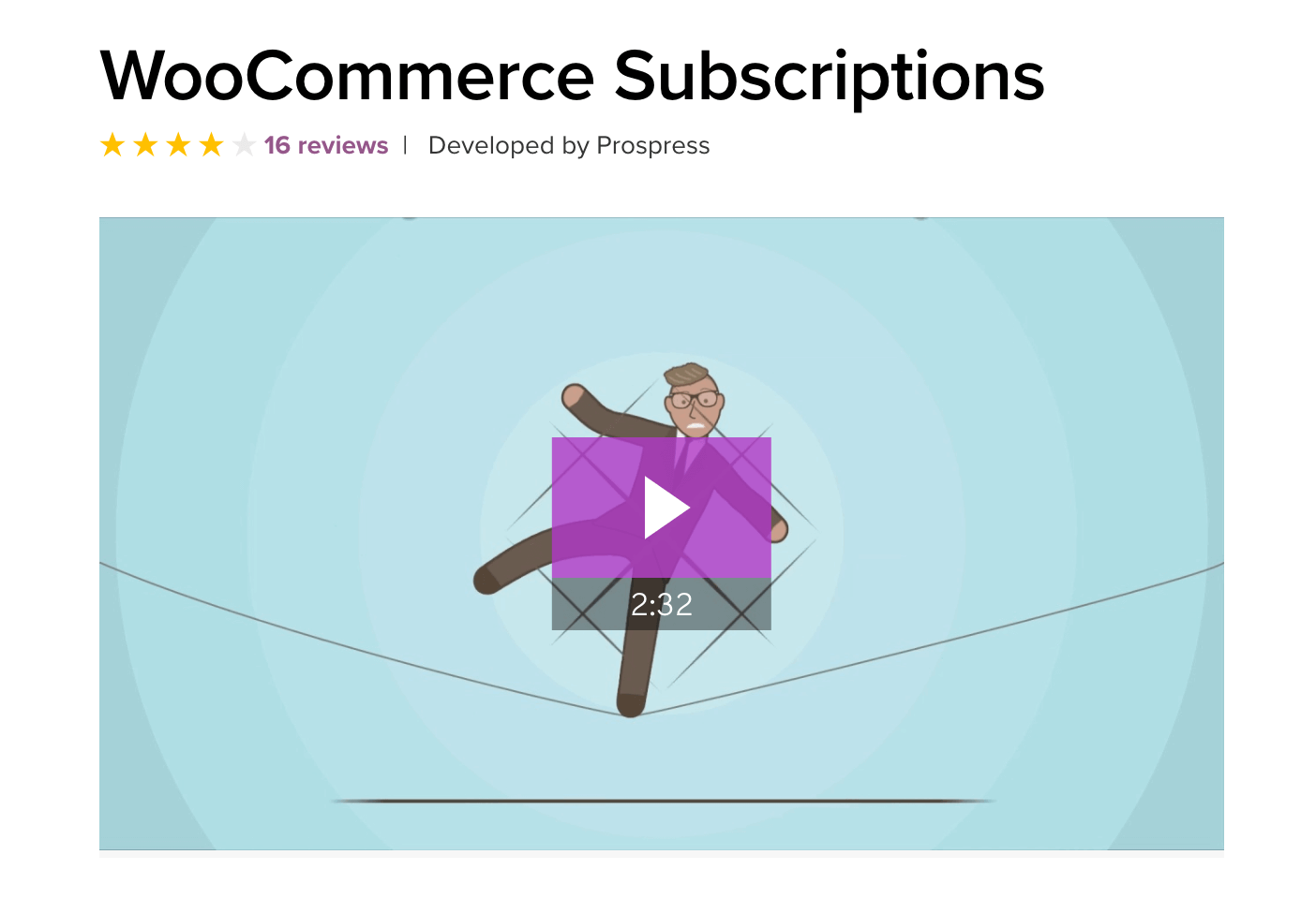 Die Erweiterung WooCommerce Subscriptons