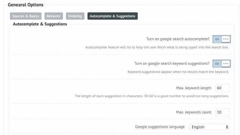 Ajax Search Plugin: Autovervollständigung und Vorschläge