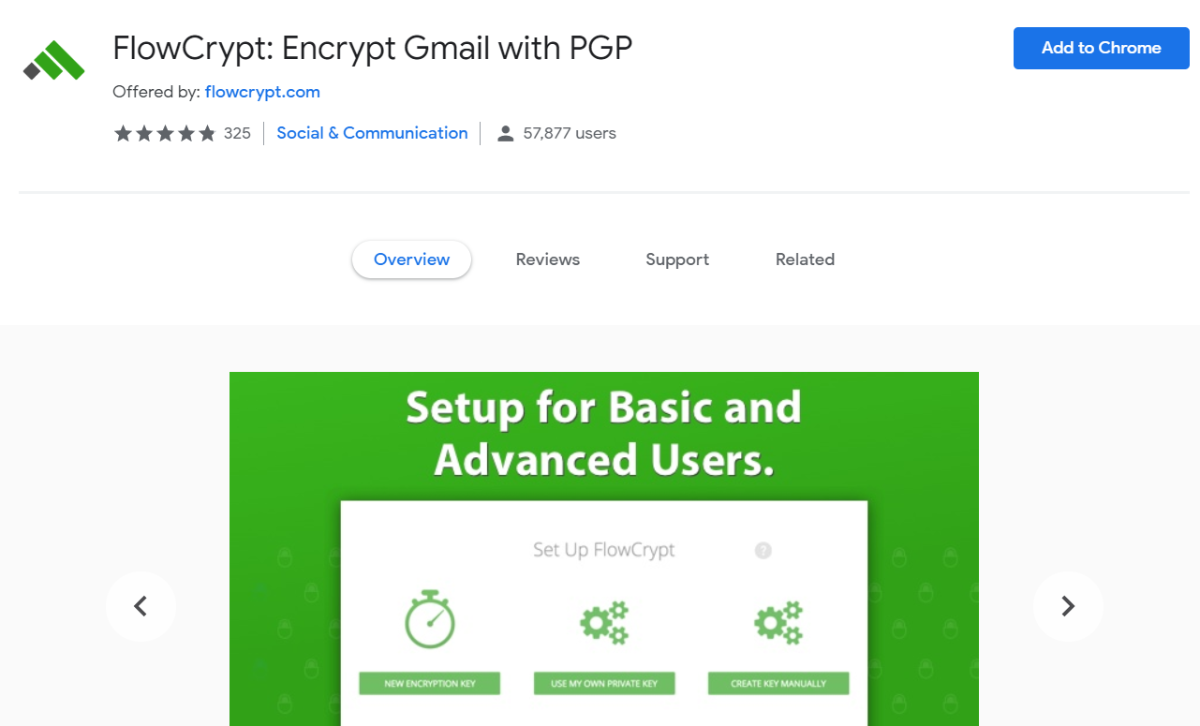 FlowCrypt Gmail-Erweiterung