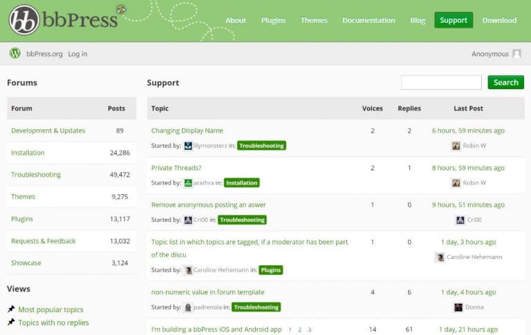 WordPress Forum