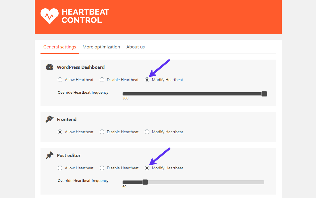 Ändern oder Deaktivieren der WordPress Heartbeat-API