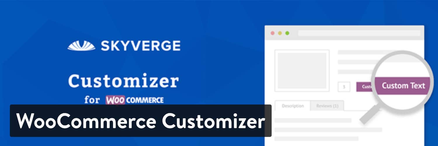 WooCommerce Customizer WordPress-Plugin