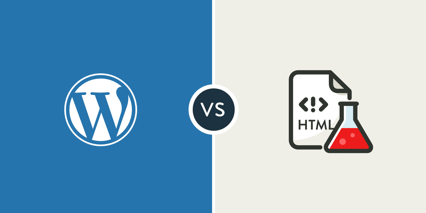WordPress vs. Statisches HTML: Wie sollte man sein Webseite aufbauen?