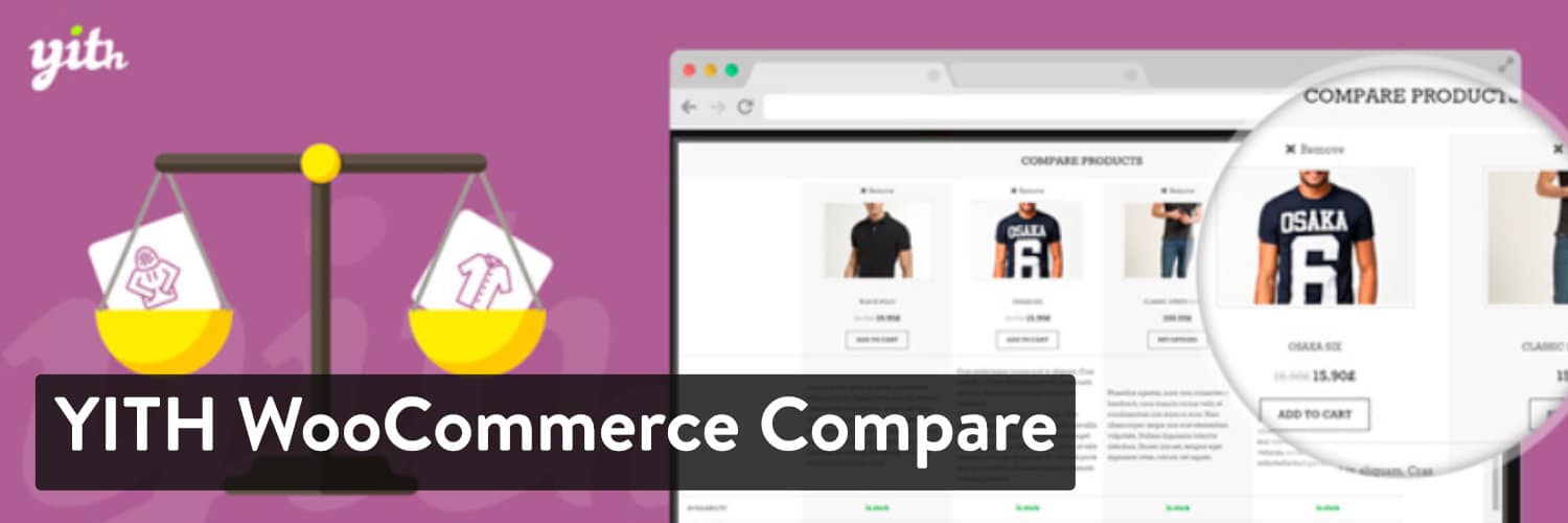 YITH WooCommerce Compare WordPress-Plugin