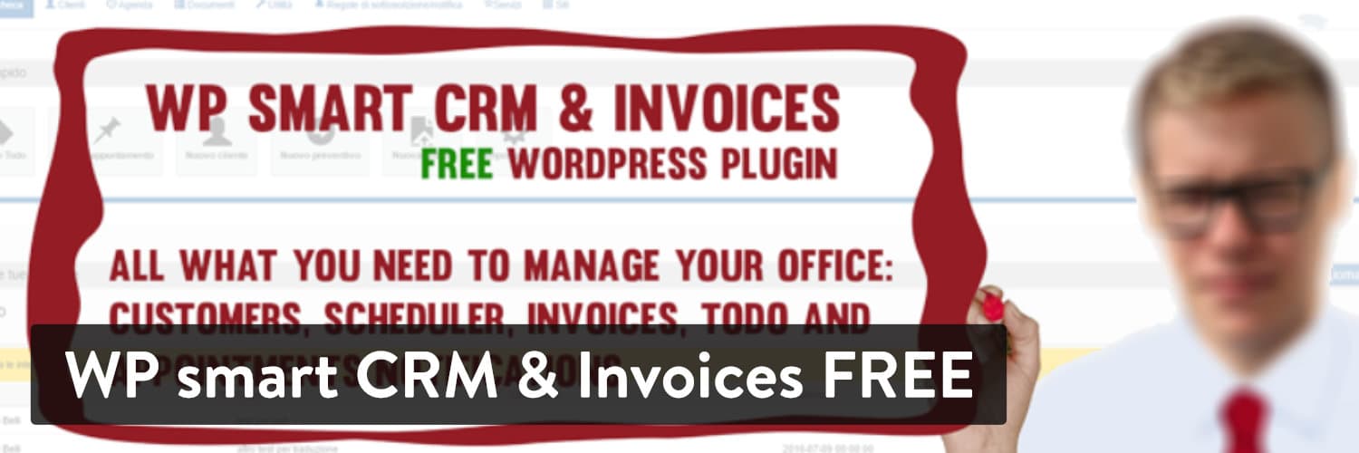 WP smart CRM & Invoices FREE WordPress-Plugin