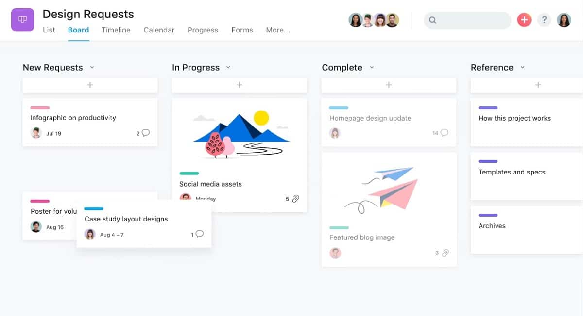 Asana UI