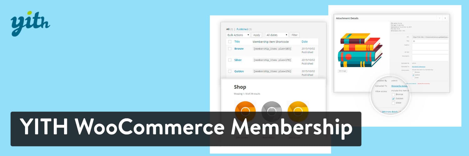 YITH WooCommerce Membership WordPress Plugin