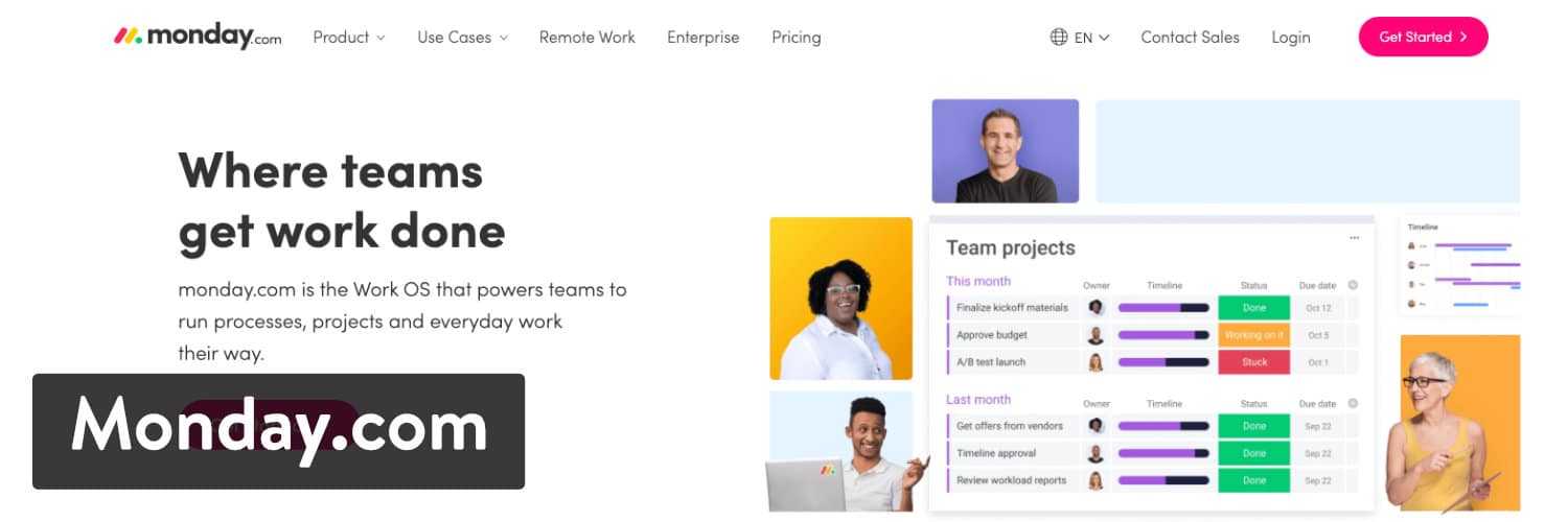 Monday.com Projektmanagement-Software mit WooCommerce-Integration