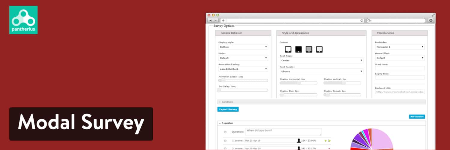 Modal Survey WordPress Plugin