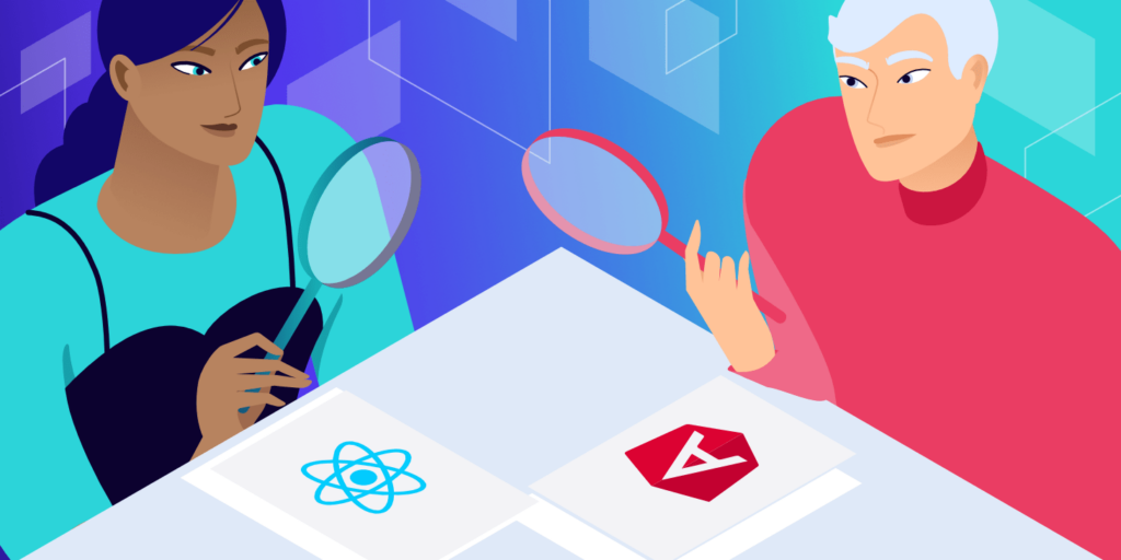 Angular vs. React: Ein detaillierter Vergleich