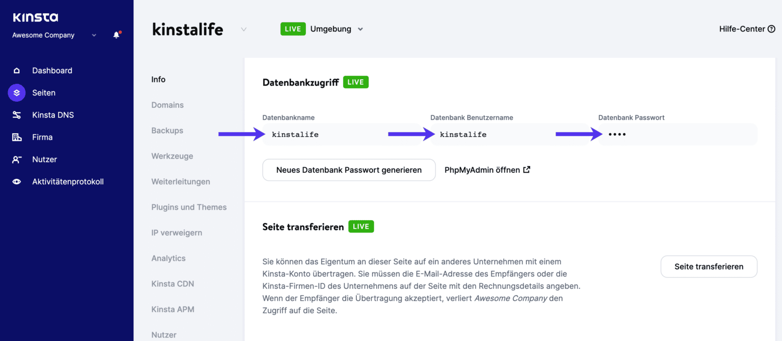 Wie man den "Fehler beim Herstellen einer Datenbankverbindung" in WordPress behebt