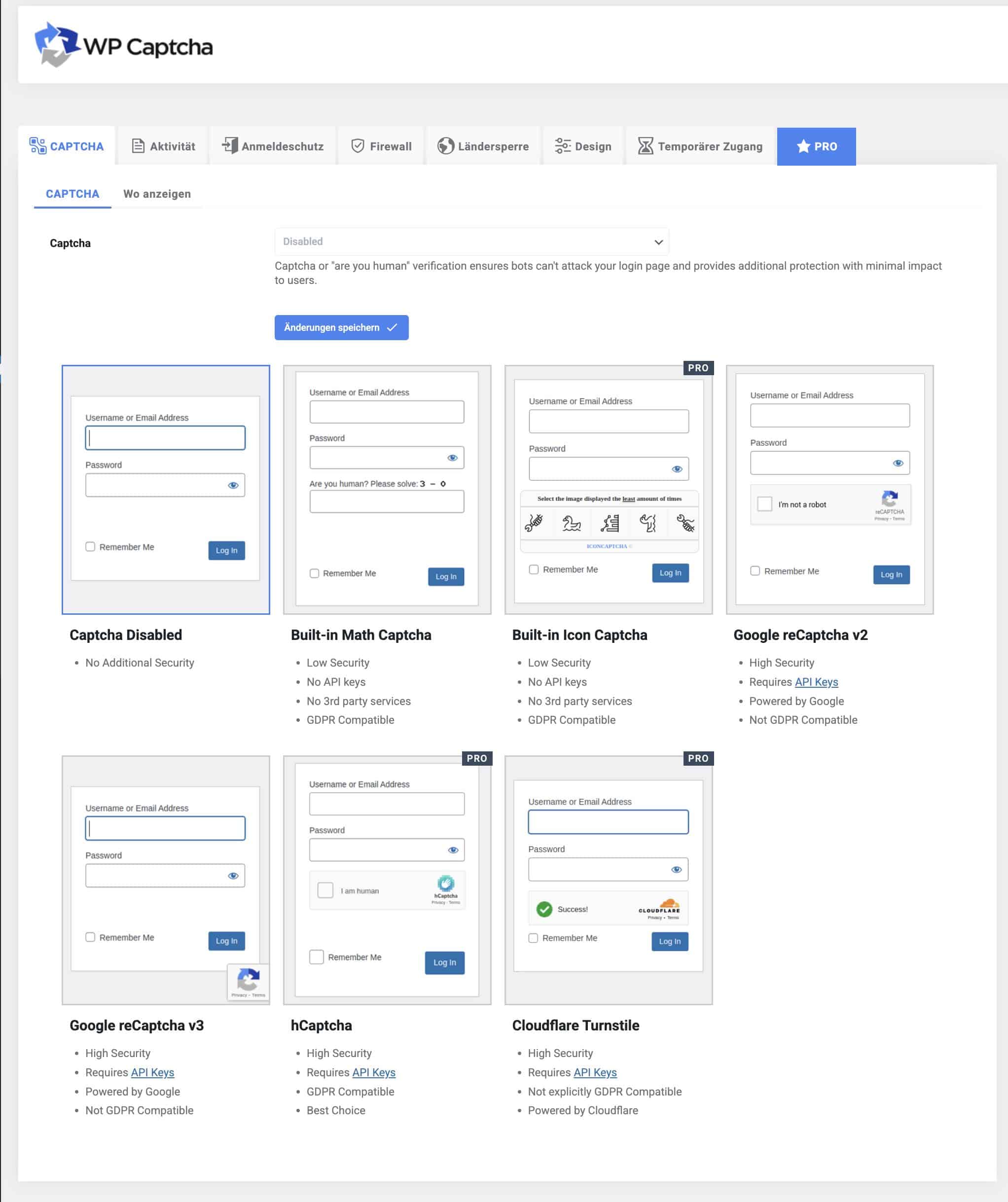 Das Advanced Google reCaptcha Plugin für WordPress