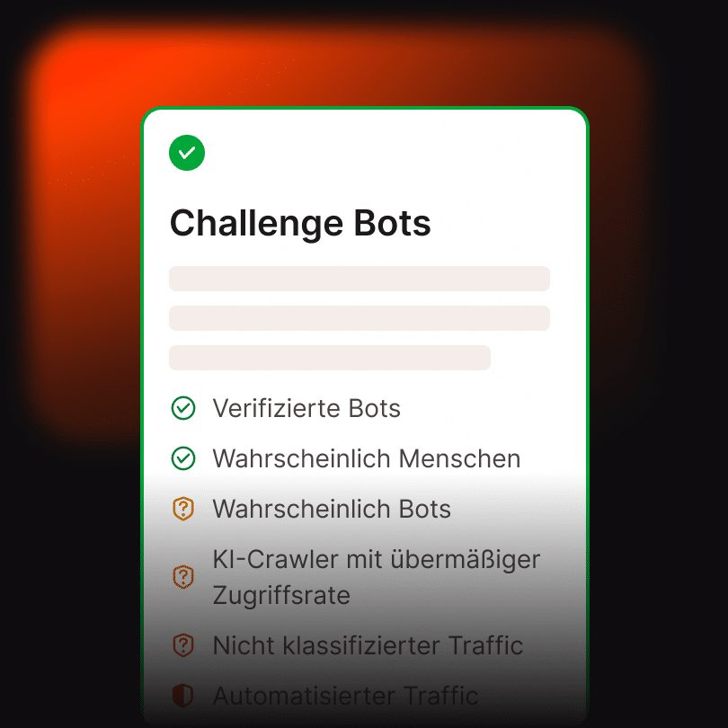 Mit dem Bot-Schutz von Kinsta haben Sie die volle Kontrolle.