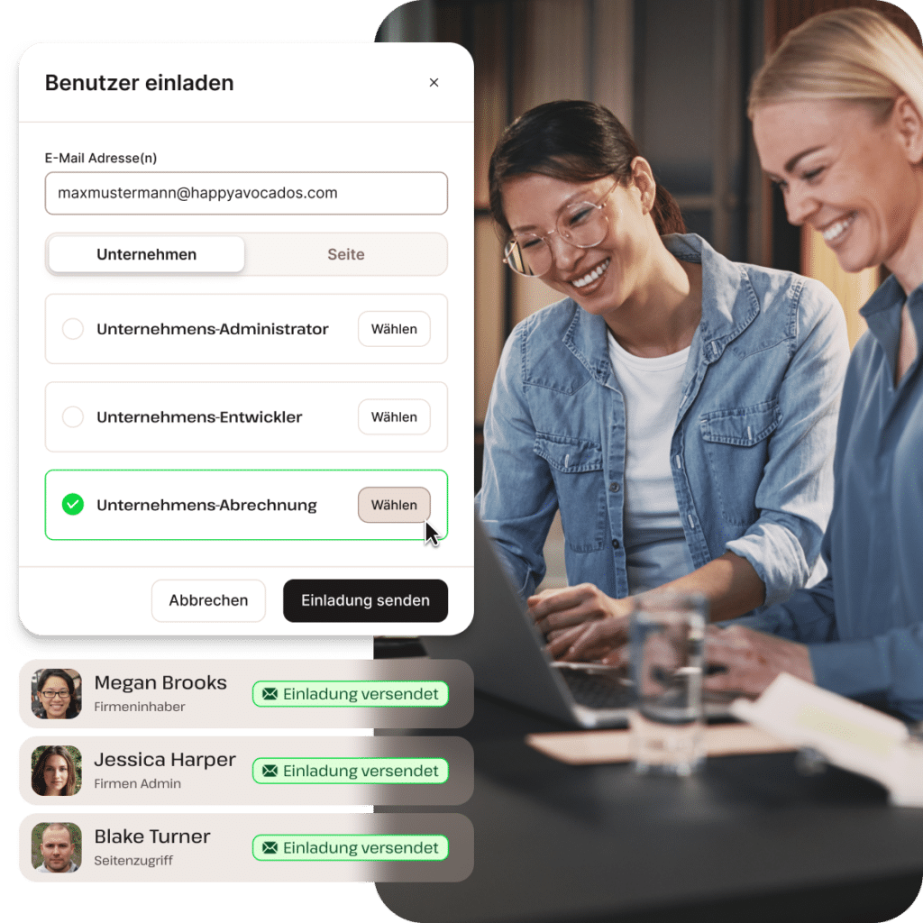 Sorgen Sie mit flexiblen Zugriffskontrollen in MyKinsta für die Sicherheit und Produktivität Ihres Teams.