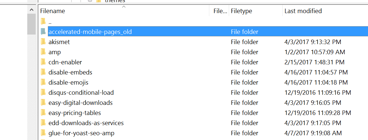 Omdøb pluginfolder