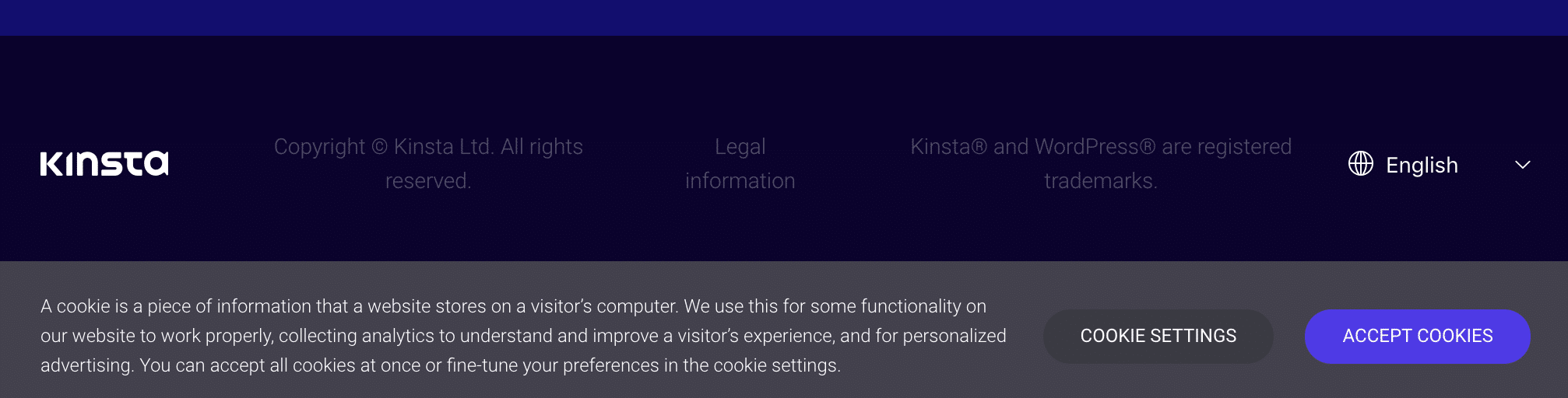 Accepter cookies