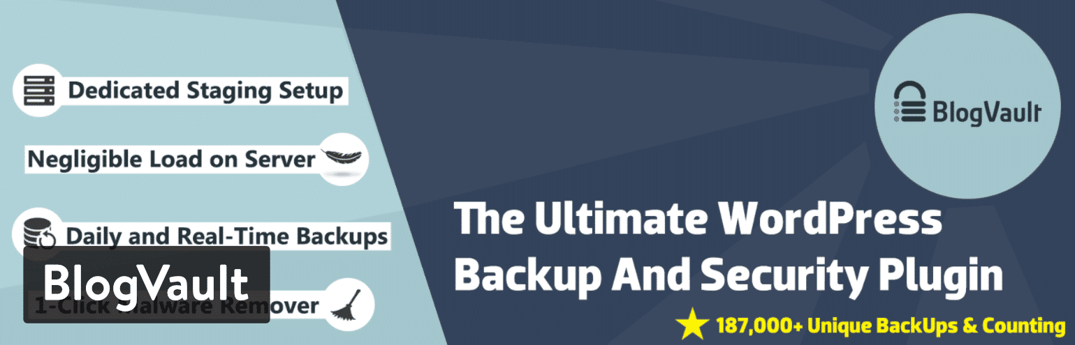 BlogVault WordPress backup plugin