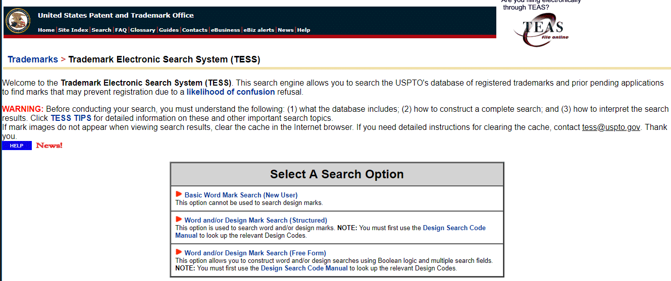 US Patent and Trademark Office